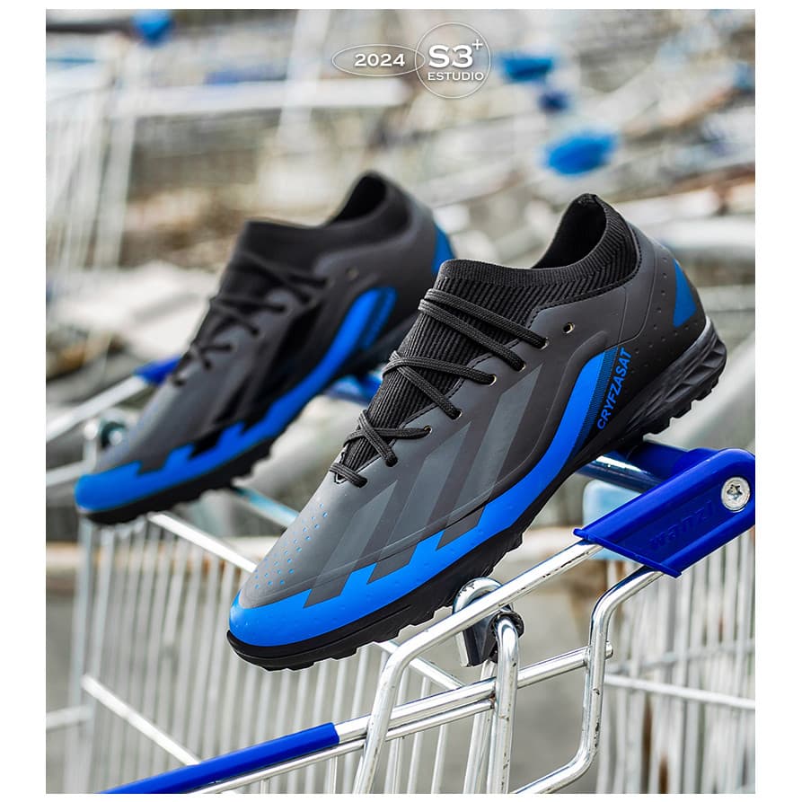 Botas De Futebol Masculinas COD , Calçados Profissionais TF/FG Society Indoor Five-Made Unisse