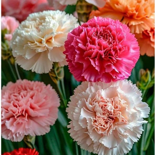 Sementes Cravo Chabaud Dobrado Sortido