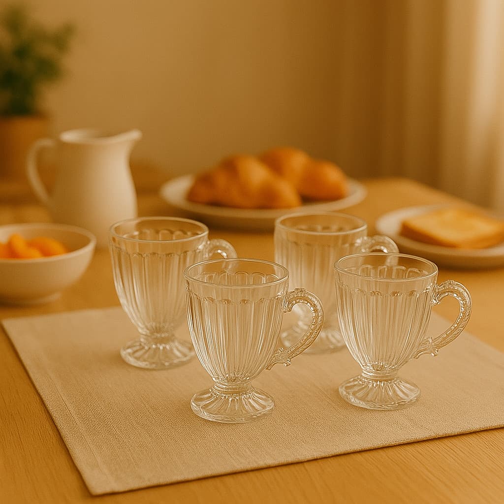 4 UNIDADES DE XÍCARAS PARA CAFÉ RENAISSANCE 100ML