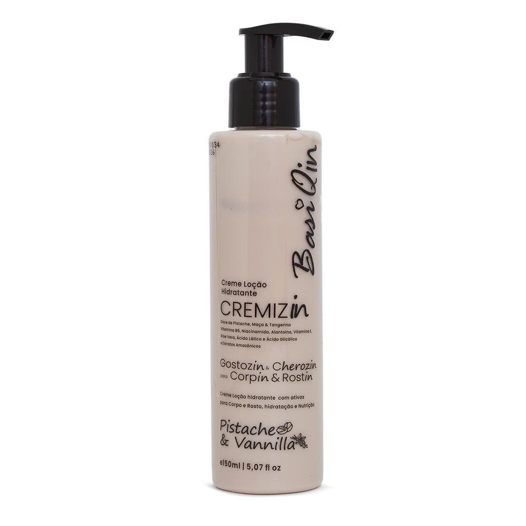 Cremezin Nudezin Pistache e Vanilla Corpin e Rostin BasiQin 150ml