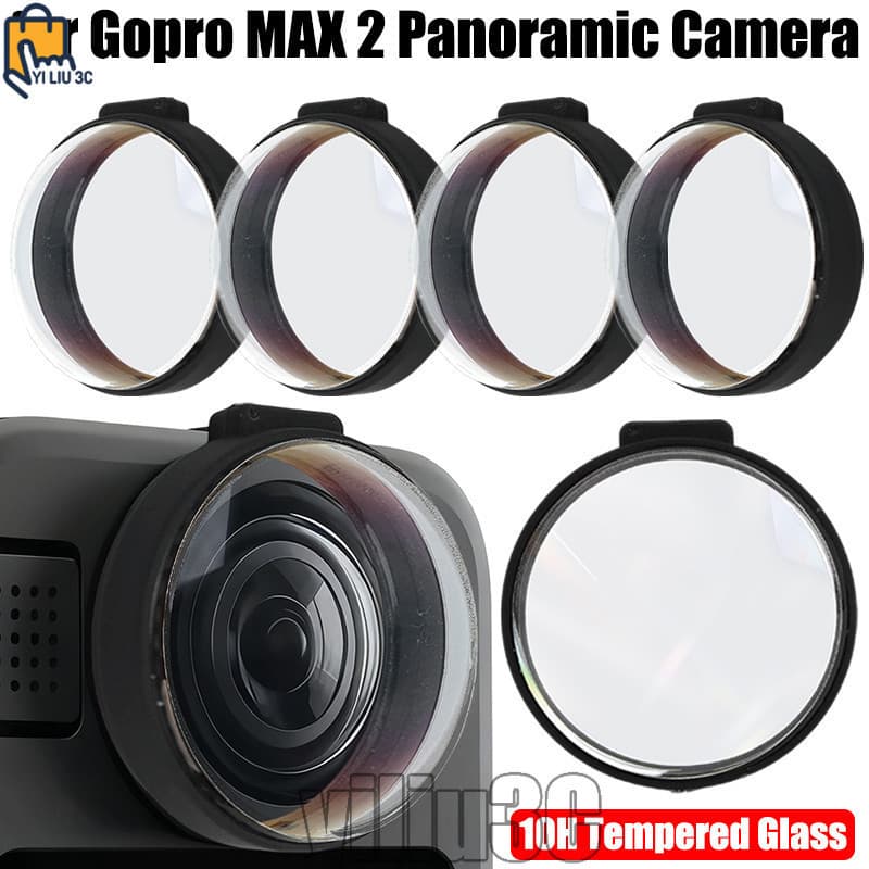 Capa De Proteção De Lente-Para Gopro MAX 2-Anti-Riscos , À Prova D'água-Tampa Protetora De Câmera-Acessórios Câmeras Pan