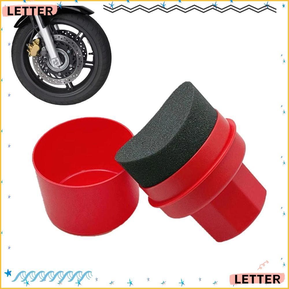 Esponja De Polimento De Pneus De Carta , Com Aplicador De Cera De Pneu Automotivo Reutilizável De Tampa , Curvo De Curat