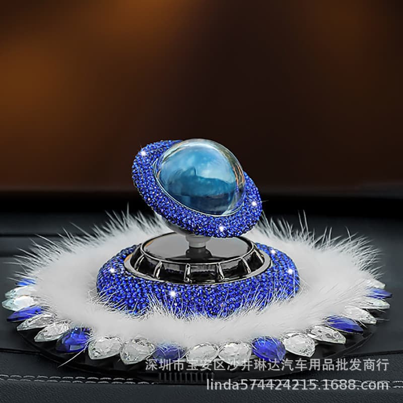 Diamante planeta Interior do carro aromaterapia interestelar carro ornamentos solares Console central Perfume do carro p