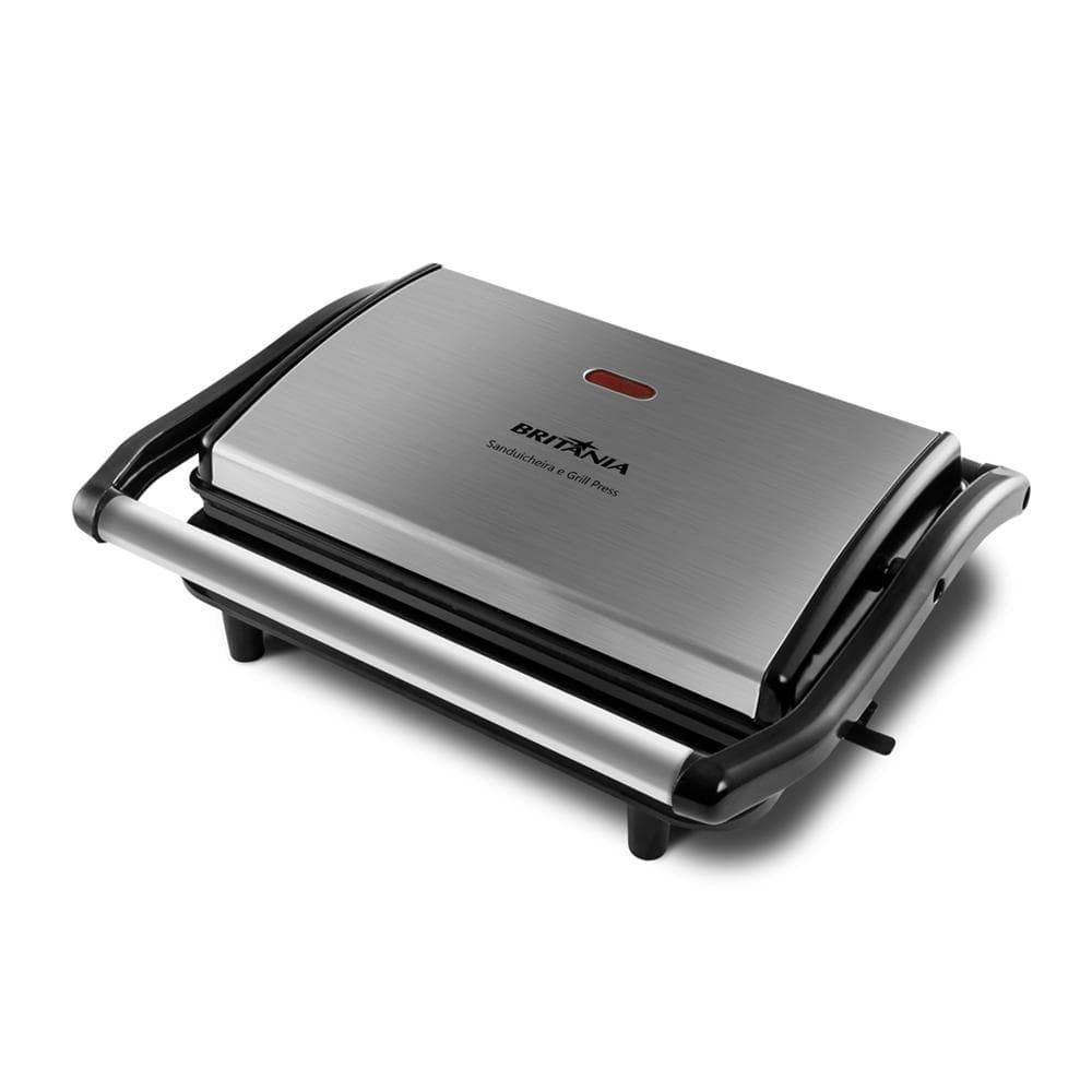 Sanduicheira PressGrill Britânia BGR27I Inox 220V