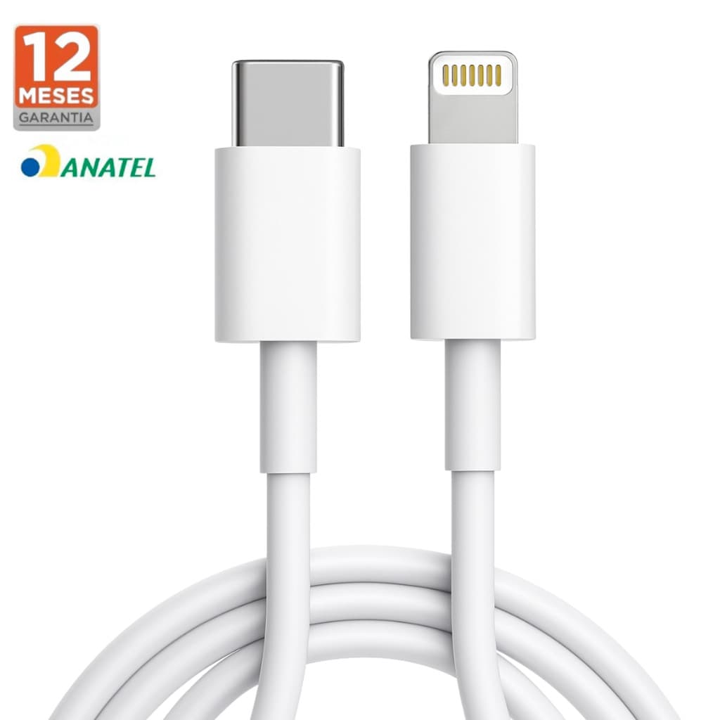 ( ORIGINAL ) Cabo Carregador Turbo Lightning Para iPhone iPad 7 8 X Xr 11 12 13 14 Pro Max