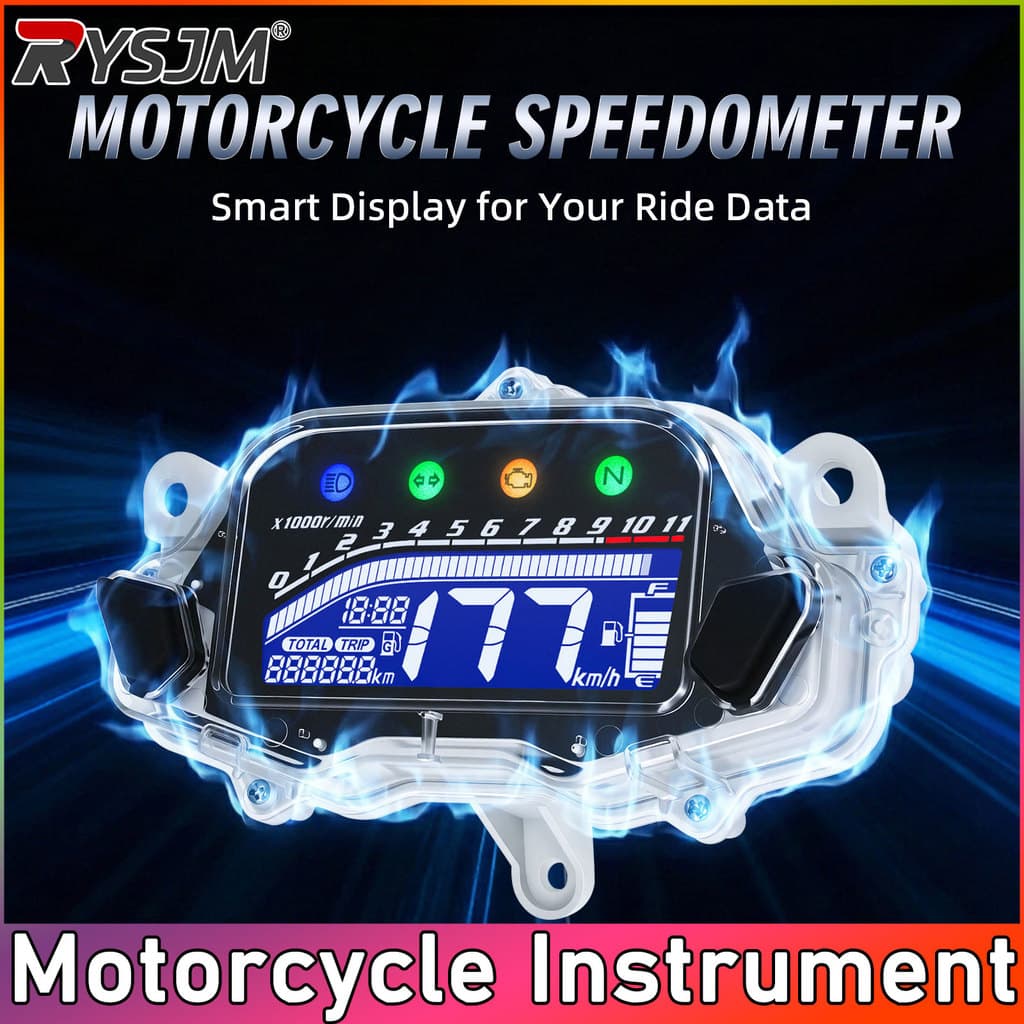 Velocímetro De Painel Digital LED Para Motocicleta , Honda Titan 160 Ex 2016 2017 Cg 160 Ventilador/Carga 160 2018 2019