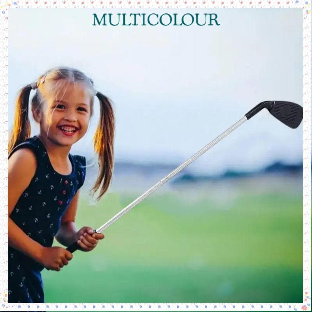 Taco Longo De Golfe Multicolor , Clube Destacável Preto Prateado , Jogos De Metal Plástico