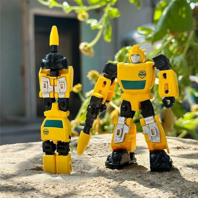 2025 Novos Transformadores Optimus Prime Bumblebee Caneta Transformando Robô Brinquedo Infantil ACWP