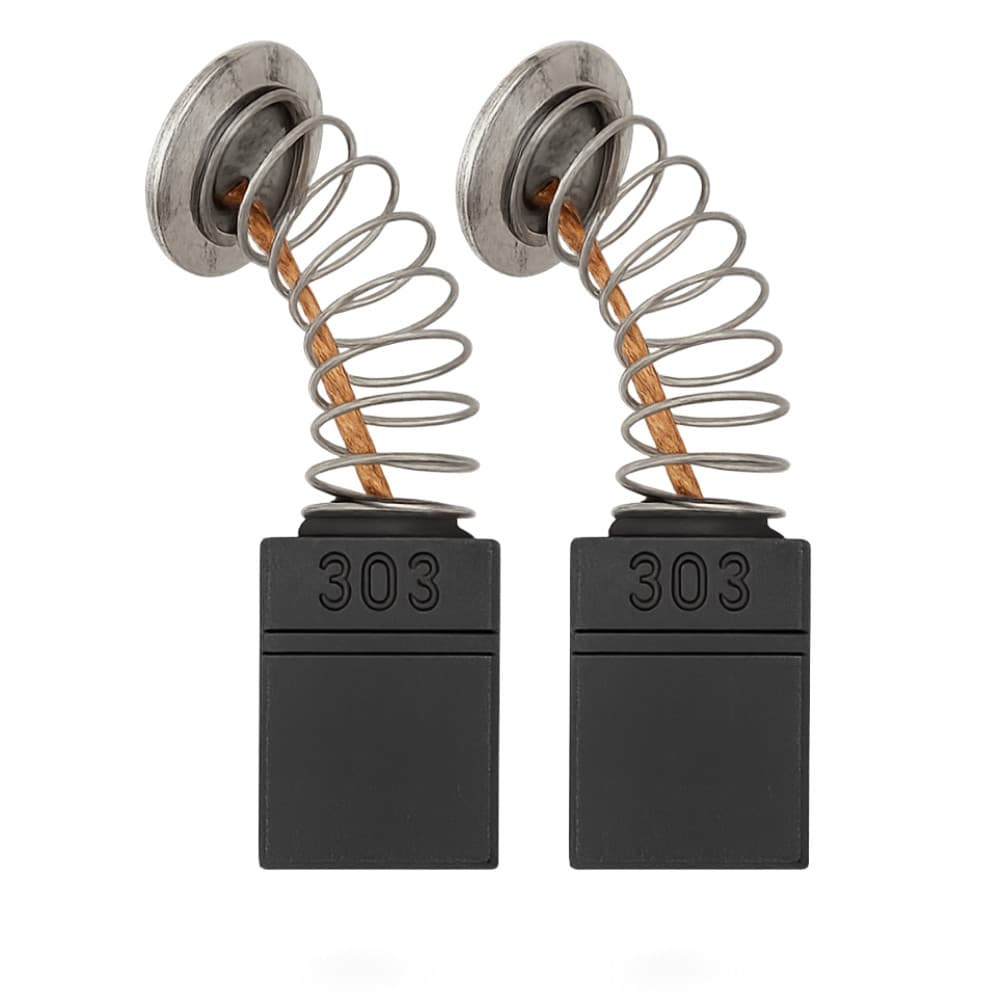 01 PAR ESCOVAS CARVAO CB 303 SERRA MARMORE MAKITA 4100NH