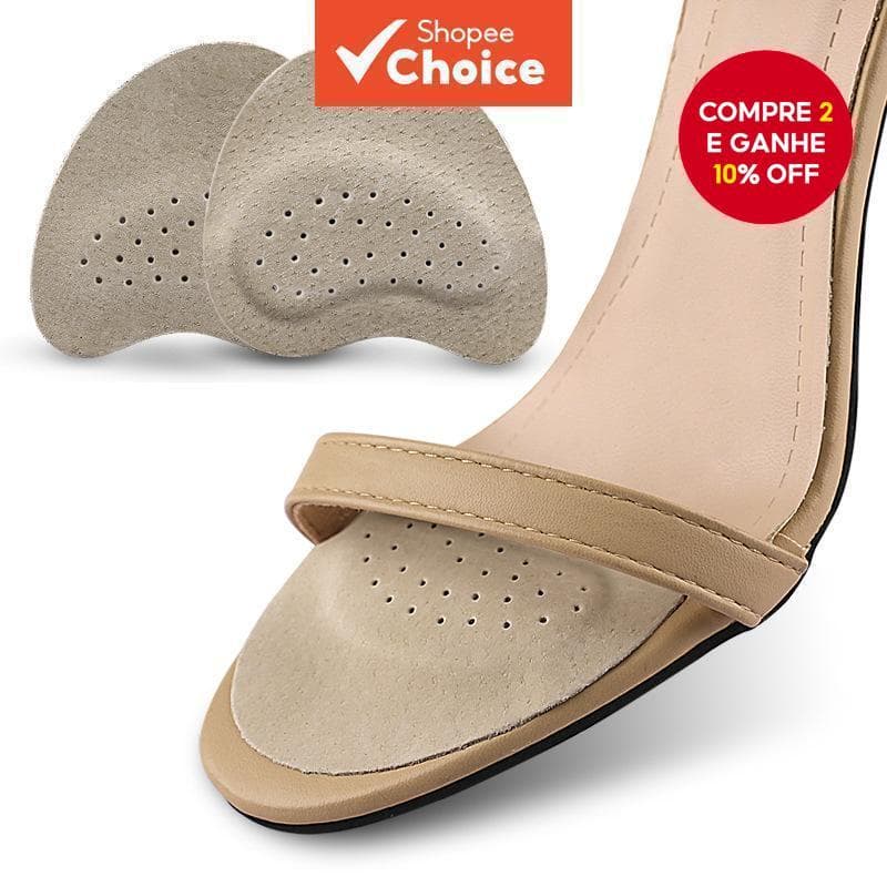 1 Par De Palmilhas De Calcanhar Anti-Queda Meia Palmilha Para Alto