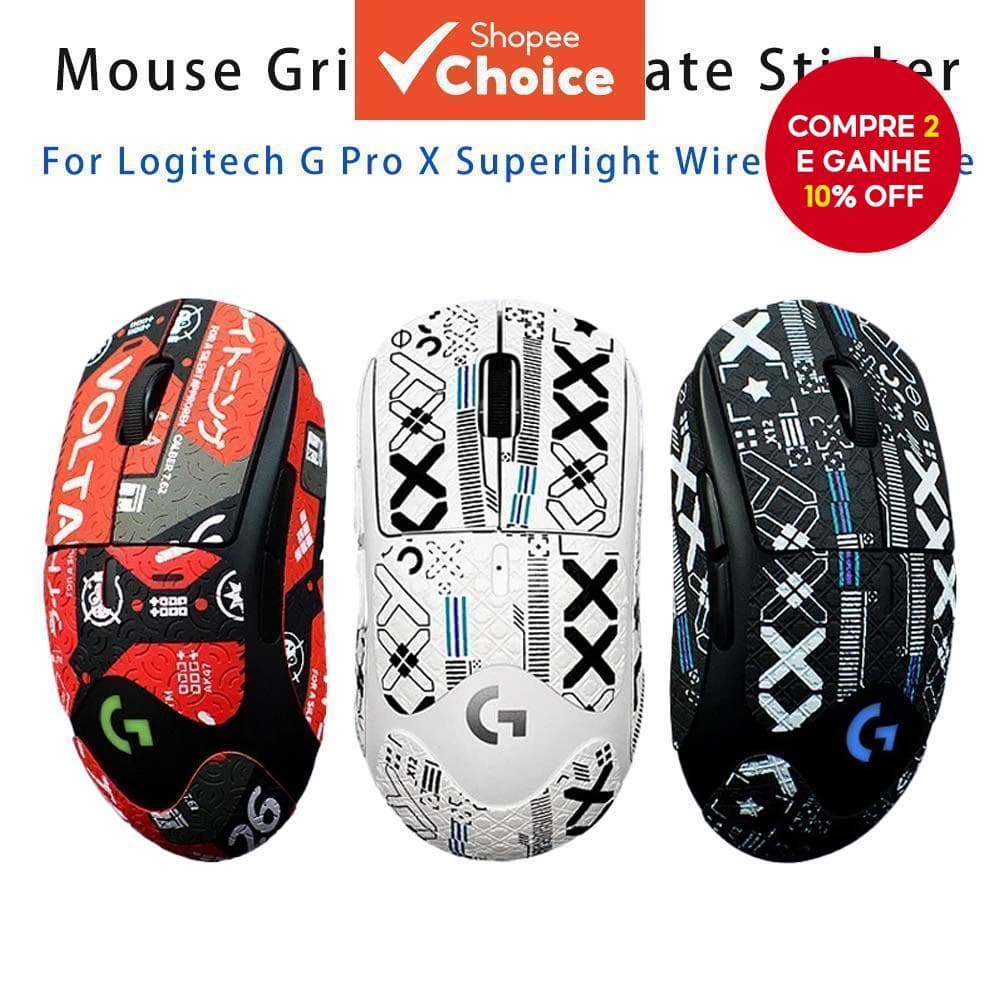 Adesivos De Aderência De Mouse Para Logitech GPW Gen 2 Antiderrapante , Película Protetora Absorvente De Suor G PRO XSUP