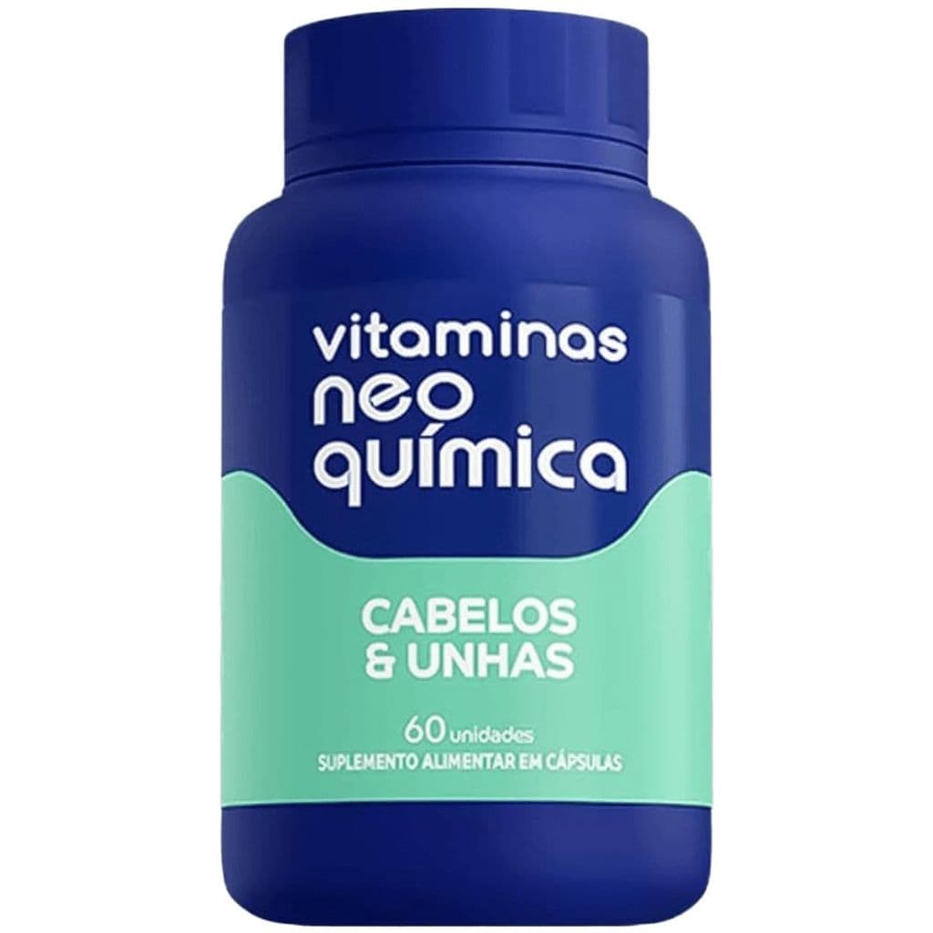 Vitamina Cabelo e Unhas Neo Química 60 Cápsulas