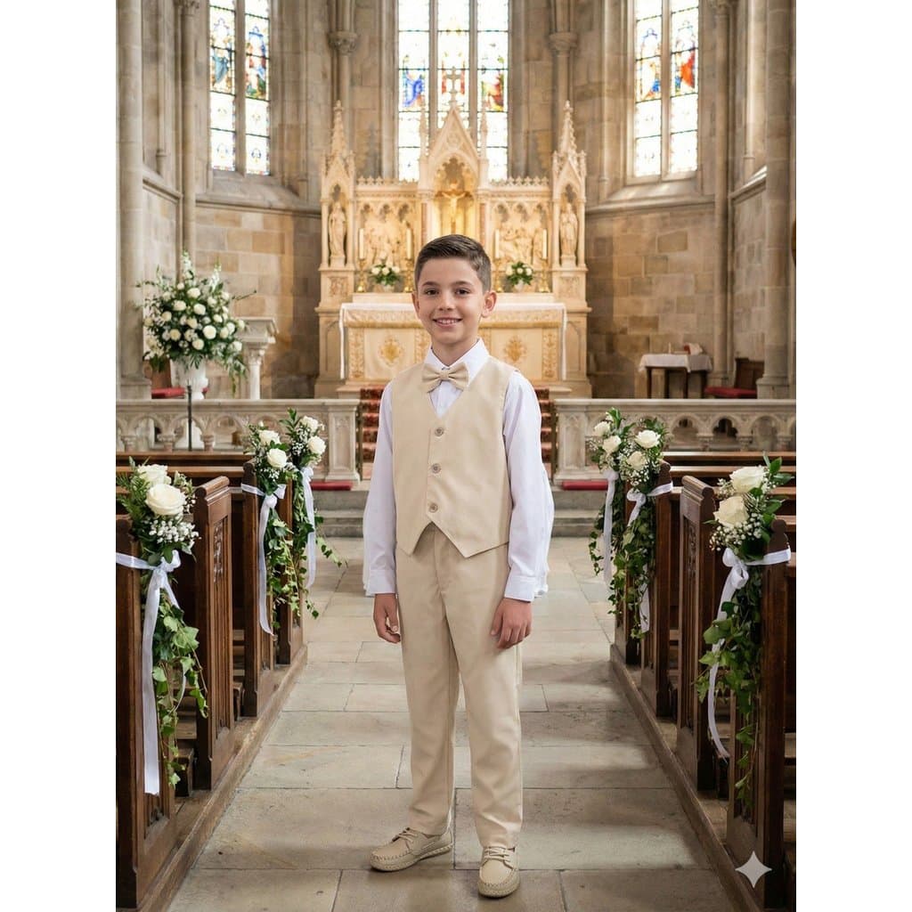 Conjunto Social Colete Palha