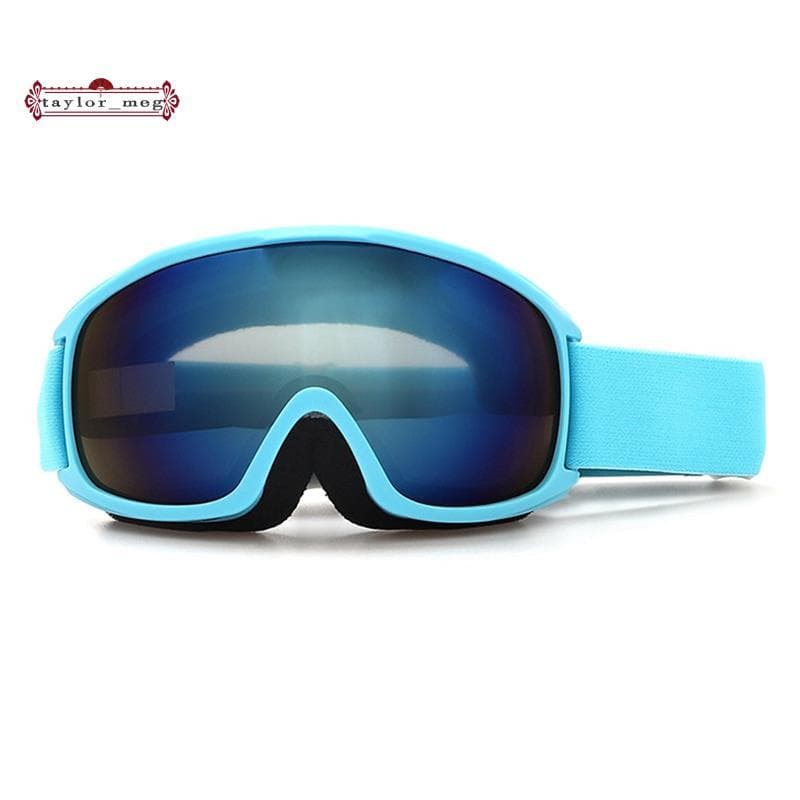 Óculos De Segurança Antiembaçantes De Camada Dupla Com Lente Esférica Para Adultos , Equipamentos De Esqui E Montanhismo