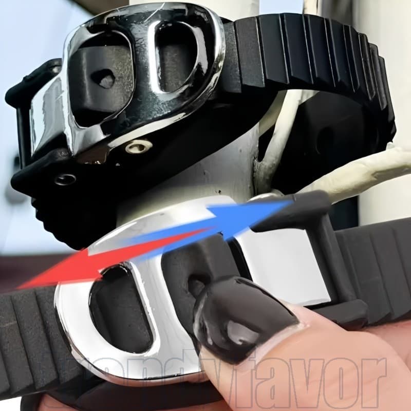 4-1Pc 25cm Alça De Trava Resistente-Amarração Para Motocicleta-Fivela De Metal De Borracha-Ajustável , Multiuso Gravata 