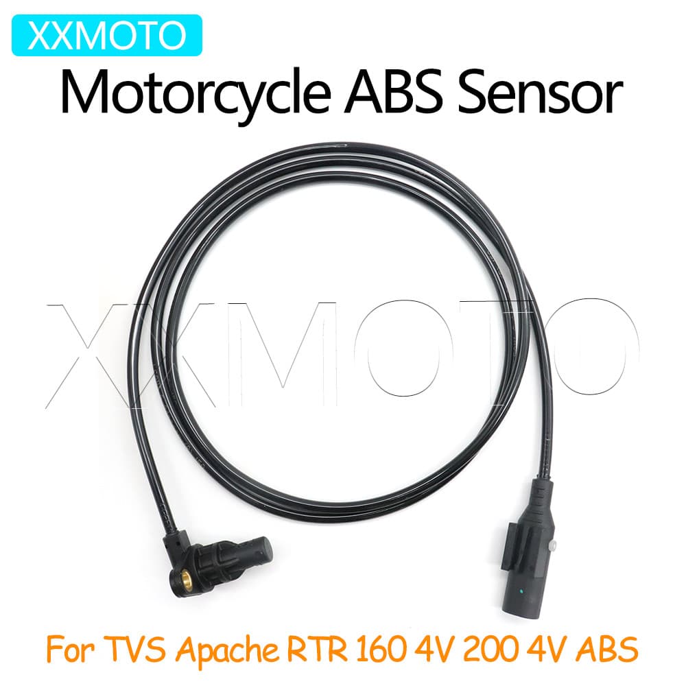 Para TVS Apache RTR 160 4V 200 4V ABS Motocicleta Sensor De Velocidade Da Roda Sinal Assy Fio Cabo Silicone