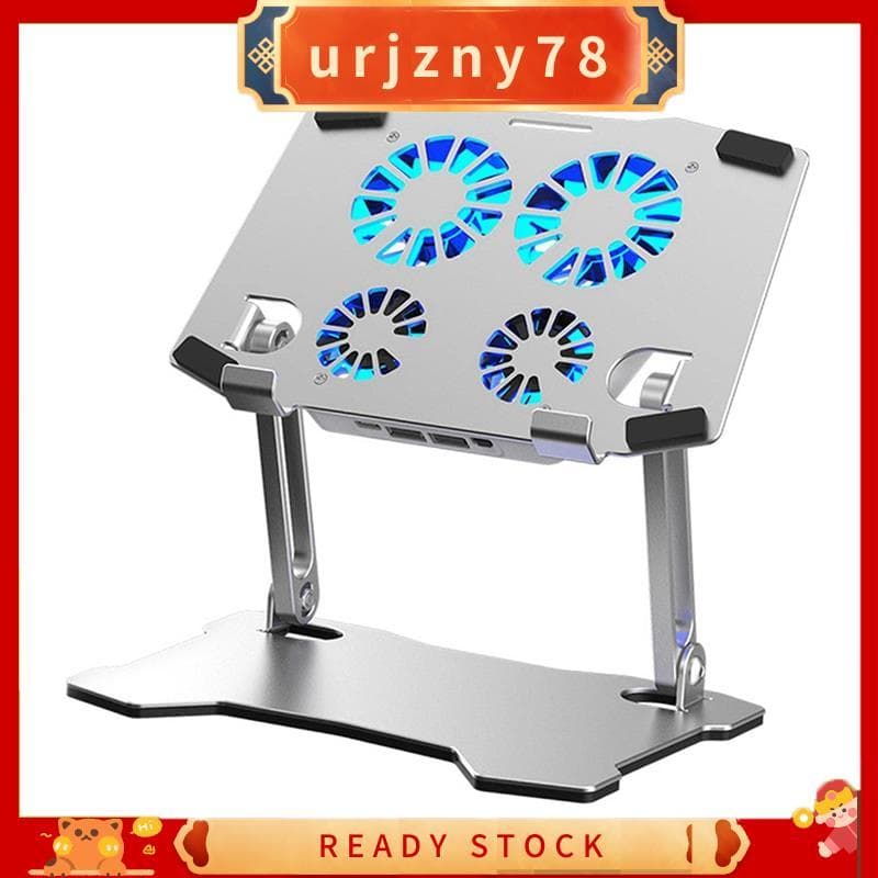 Almofada De Resfriamento Para Laptop Suporte De Alumínio Ajustável Portátil Todos Os Tablets