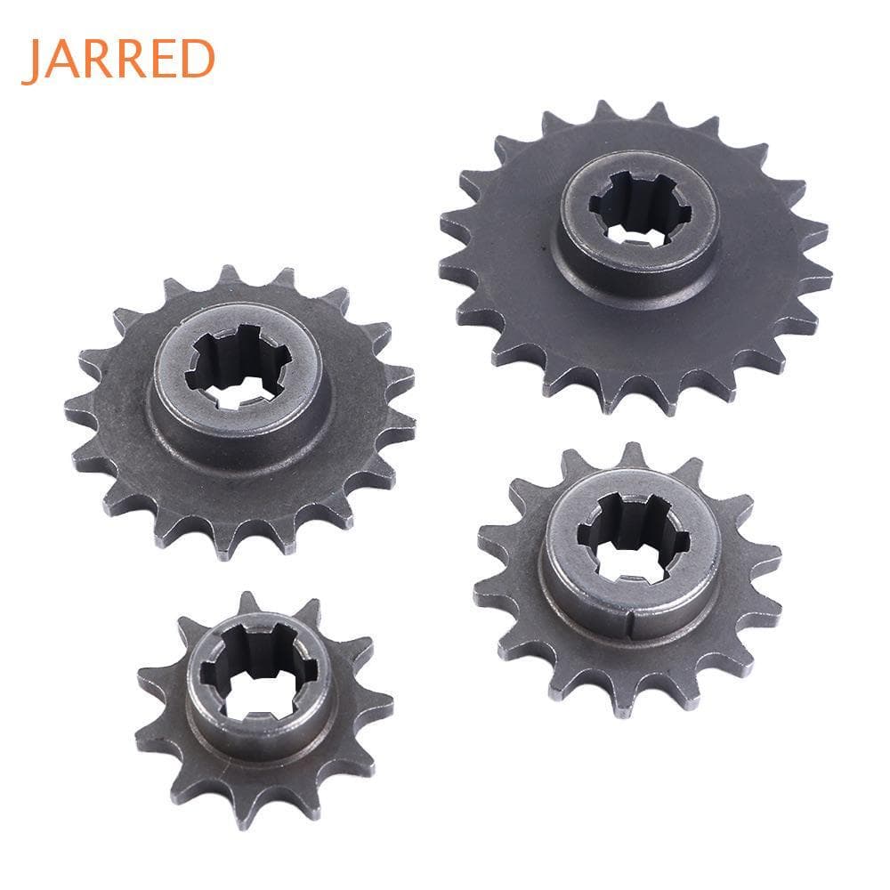JARRED Motocicleta Corrente Cog Ciclomotor Scooter 8mm T8F Caixa De Engrenagens Dianteira Roda Dentada ATV Quad Para 47c