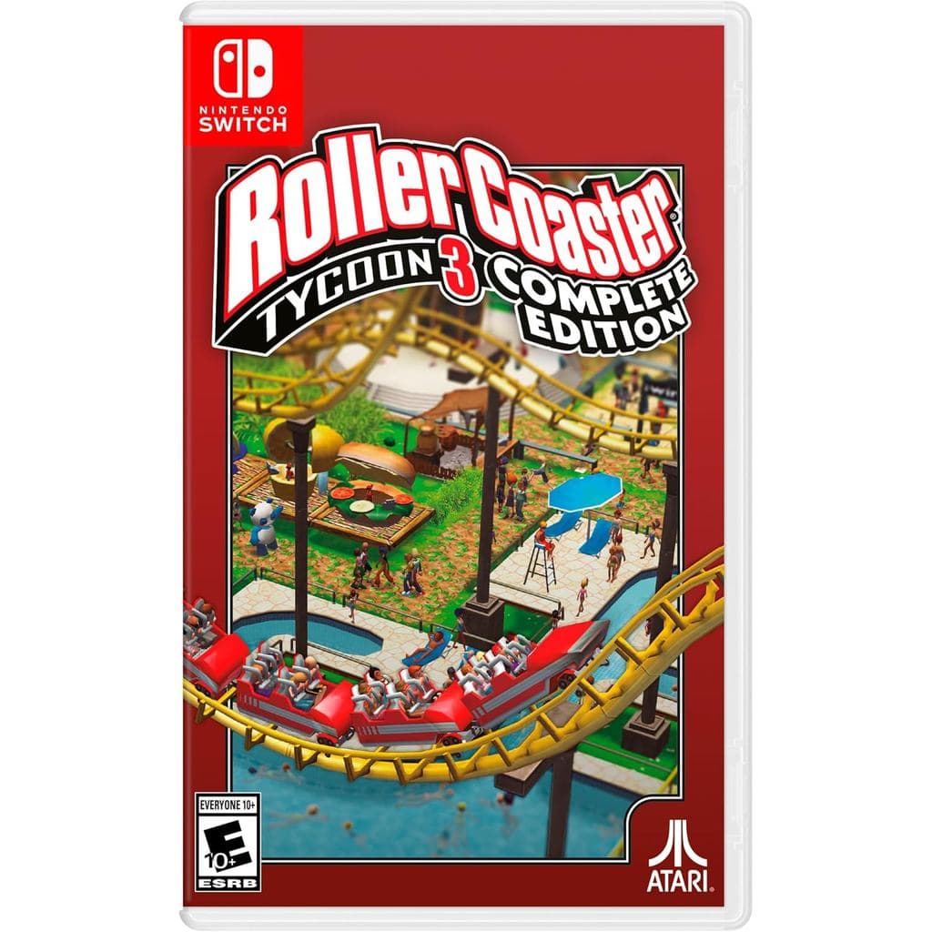 RollerCoaster Tycoon 3 Complete Edition Switch Midia Fisica