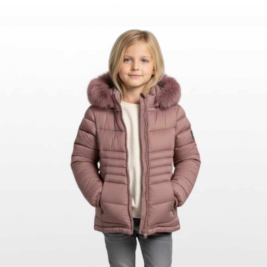 Jaqueta Nylon Safira Infantil / Juvenil Menina