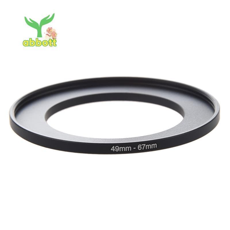 [Quick A] Filtro De Lente De Câmera Anel Intensificador Adaptador De 49 Mm-67 Preto