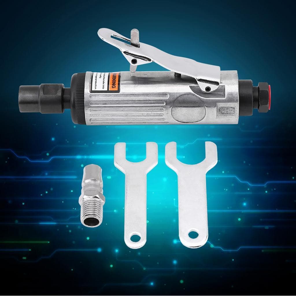 Kit de polimento pneumático para moedor de ar, ferramenta de gravação, leve e resistente para metal 90psi