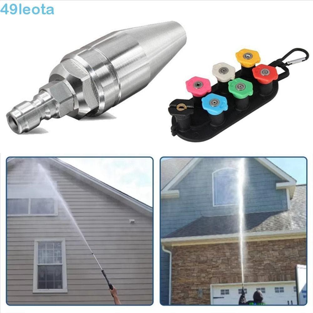 Bocal Da Arruela Pressão De LEOTA , Turbo Do Jato De Esgoto Turbocompressor Pulverizador De Alta