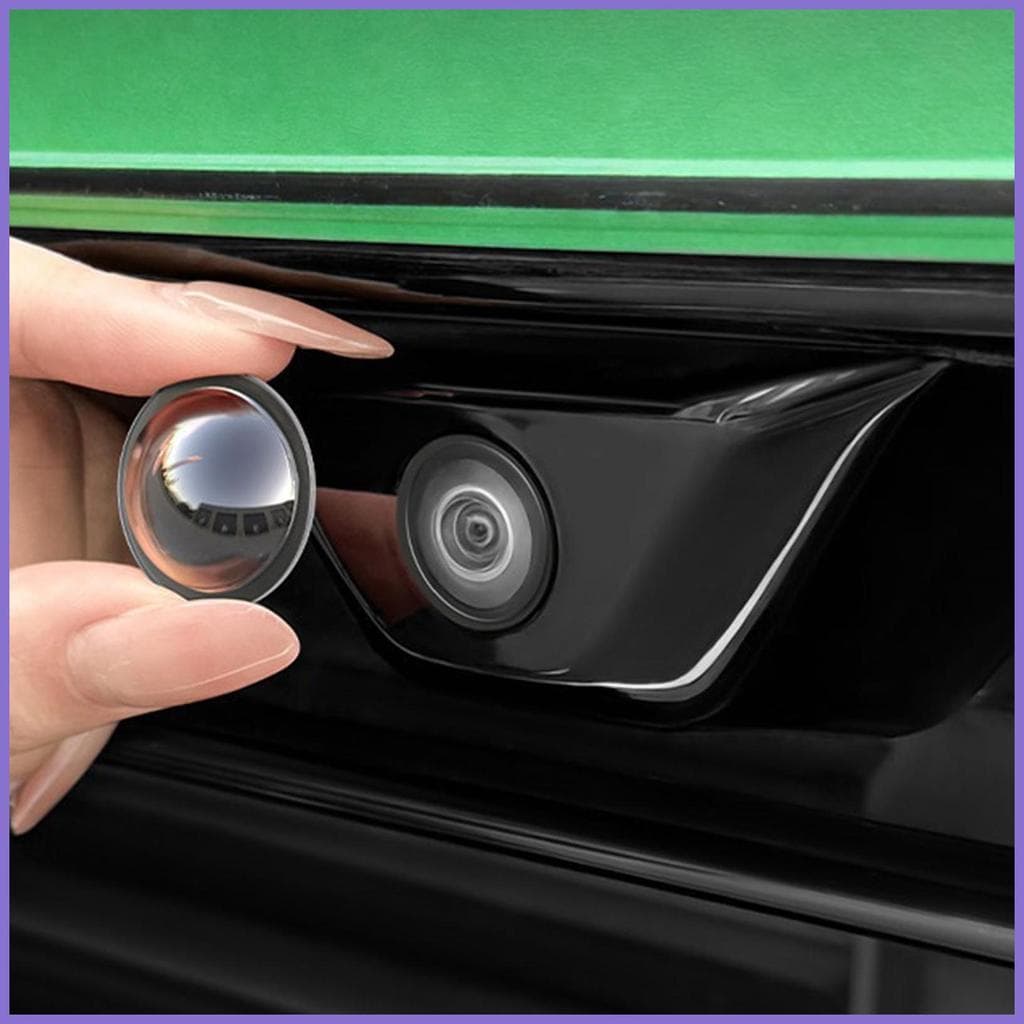 Capa De Chuva Para Câmera De Carro , Adesivo Protetor Autoadesivo De Alta Definição , 2 Peças , De Lente De yuneamy