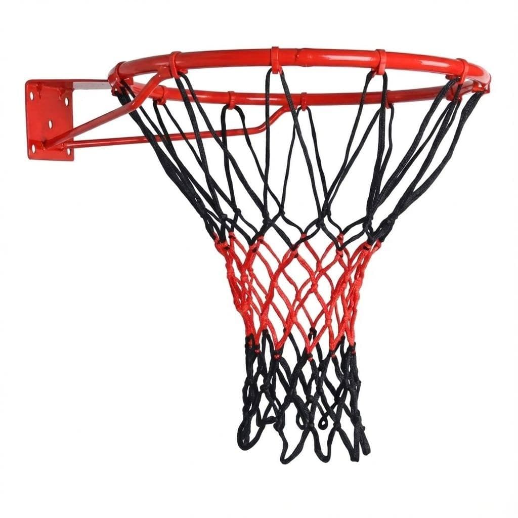 Aro Basketball DE FERRO com Rede para Cestas de Basquete treinar ou jogar basquetebol