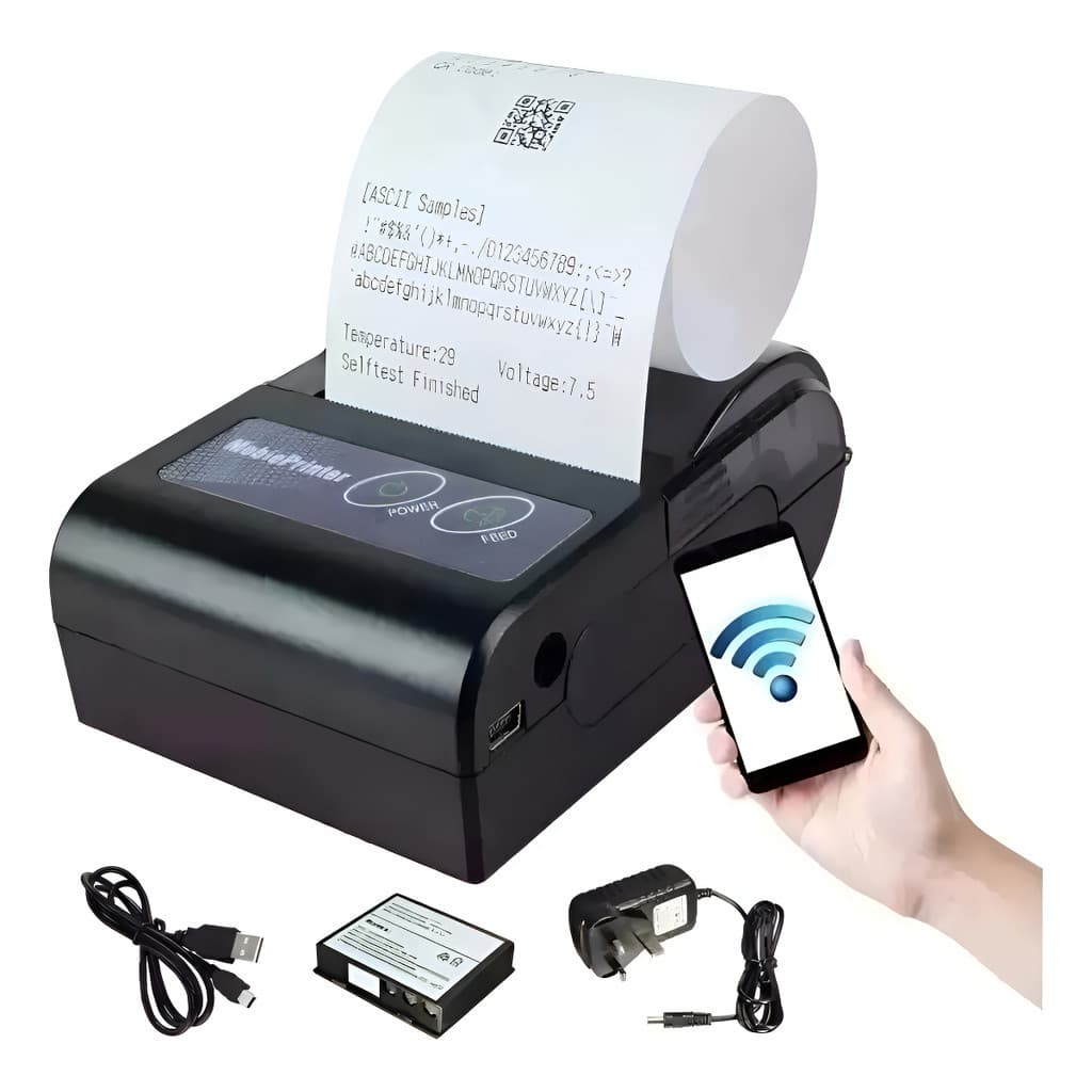 Mini Impressora Portatil Bluetooth 58mm Android