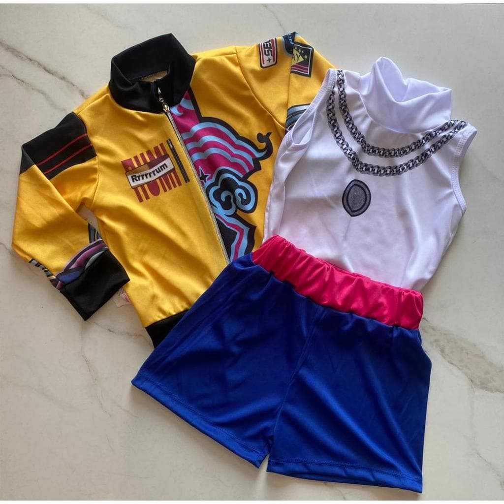 Fantasia Guerreiras do K-POP Rumi Feminina