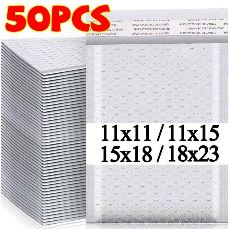 Envelopes De Envio Autoadesivos Acolchoados Com Bolhas-Sacos De Embalagem Forrados De Espuma À Prova D'água Para Seguro 