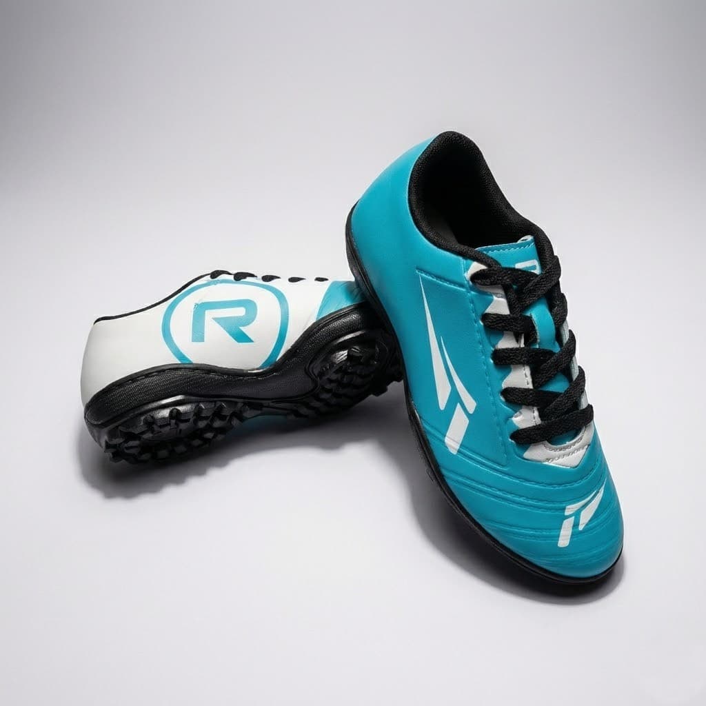 Chuteira Society Infantil Reforçada E Leve (26 Ao 33) | Solado Costurada | Cores Vibrantes TOTAL-R