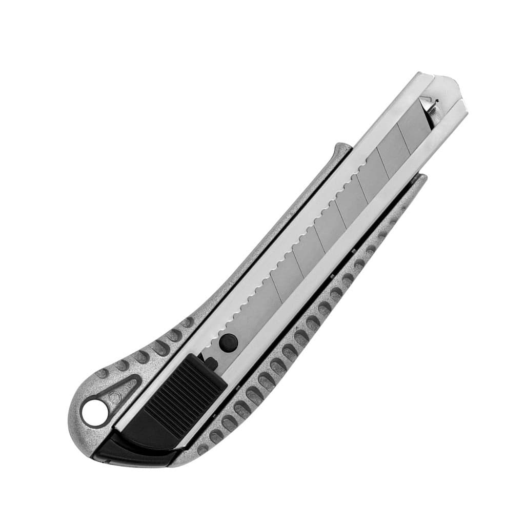 Estilete De Metal Profissional Lâmina de 18mm Multiuso Utilizado em Serviços Domesticos Artesanato