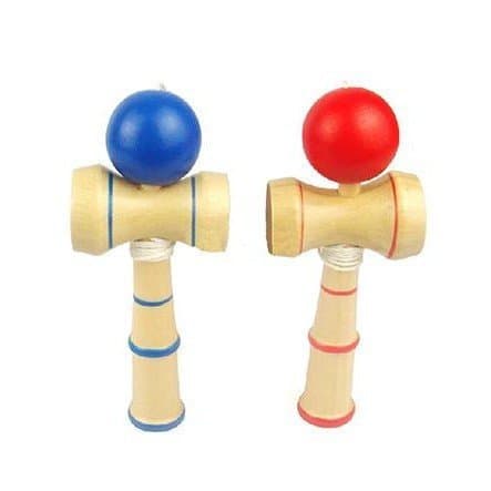 [MAR] Kid Funny Kendama Ball Japonês Tradicional Madeira Jogo Habilidade Brinquedo Educacional Presente COD