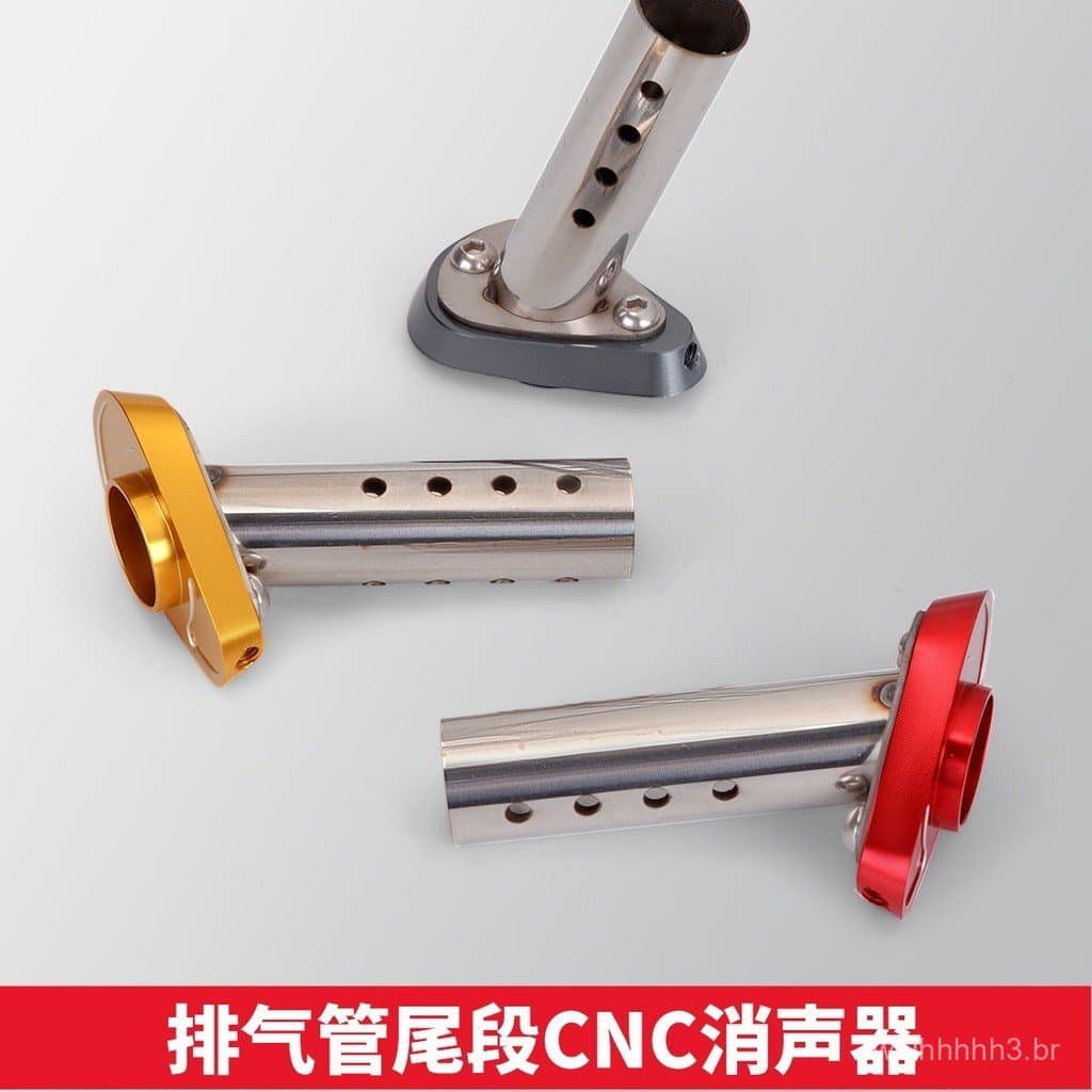 Adequado para tubo de escape da motocicleta modificado silenciador k10 comércio Industrial triângulo cauda silenciador d