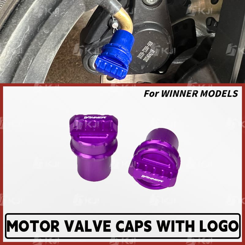 Para Honda Vencedor X/R/RS/Rsx150 Tampas Da Haste Válvula Do Pneu Roda De Ar Tubo Capa Guarnição Acessórios