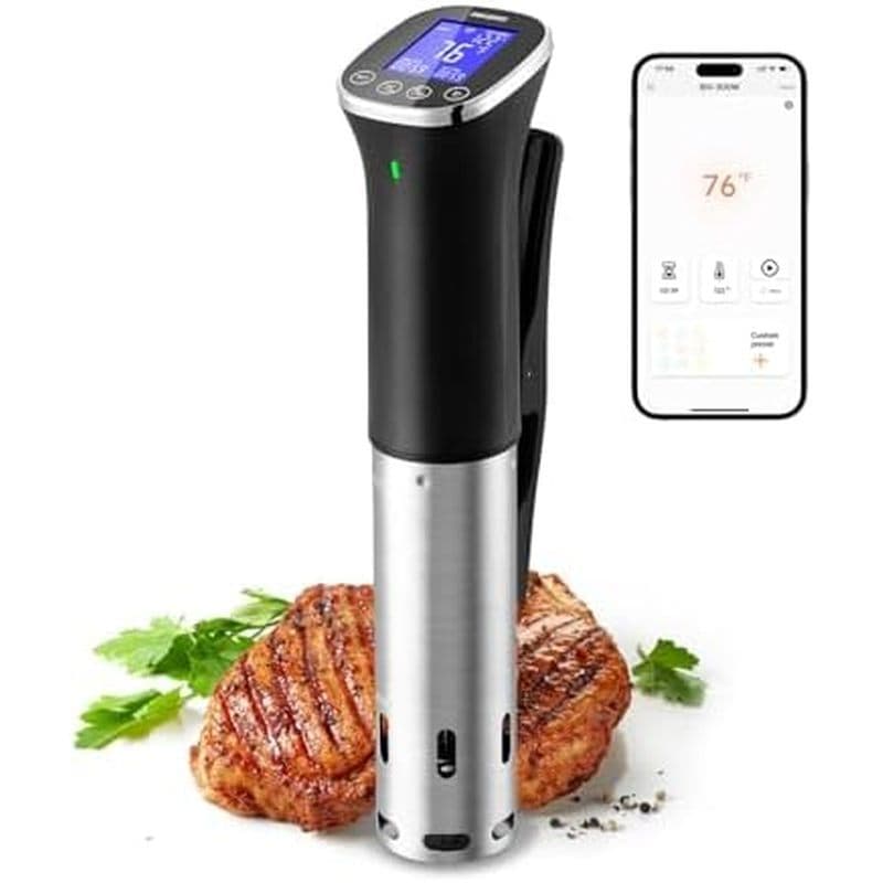 Panela a vácuo Inkbird WIFI de baixa temperatura ISV-300W, máquina de cozinhar a vácuo de baixa temperatura de 1000 W, c