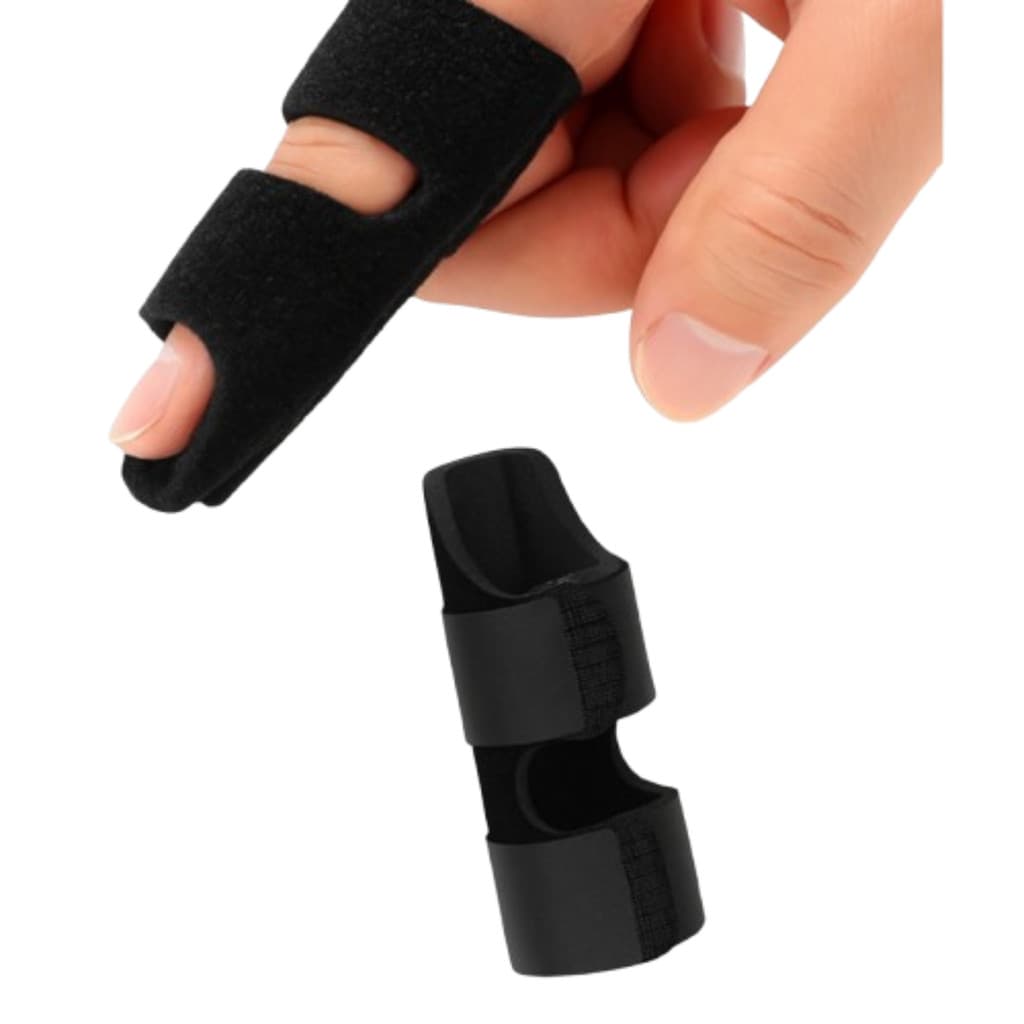 Tala De Dedo Ajustável Proteção Fraturas Alivio Da Dor
