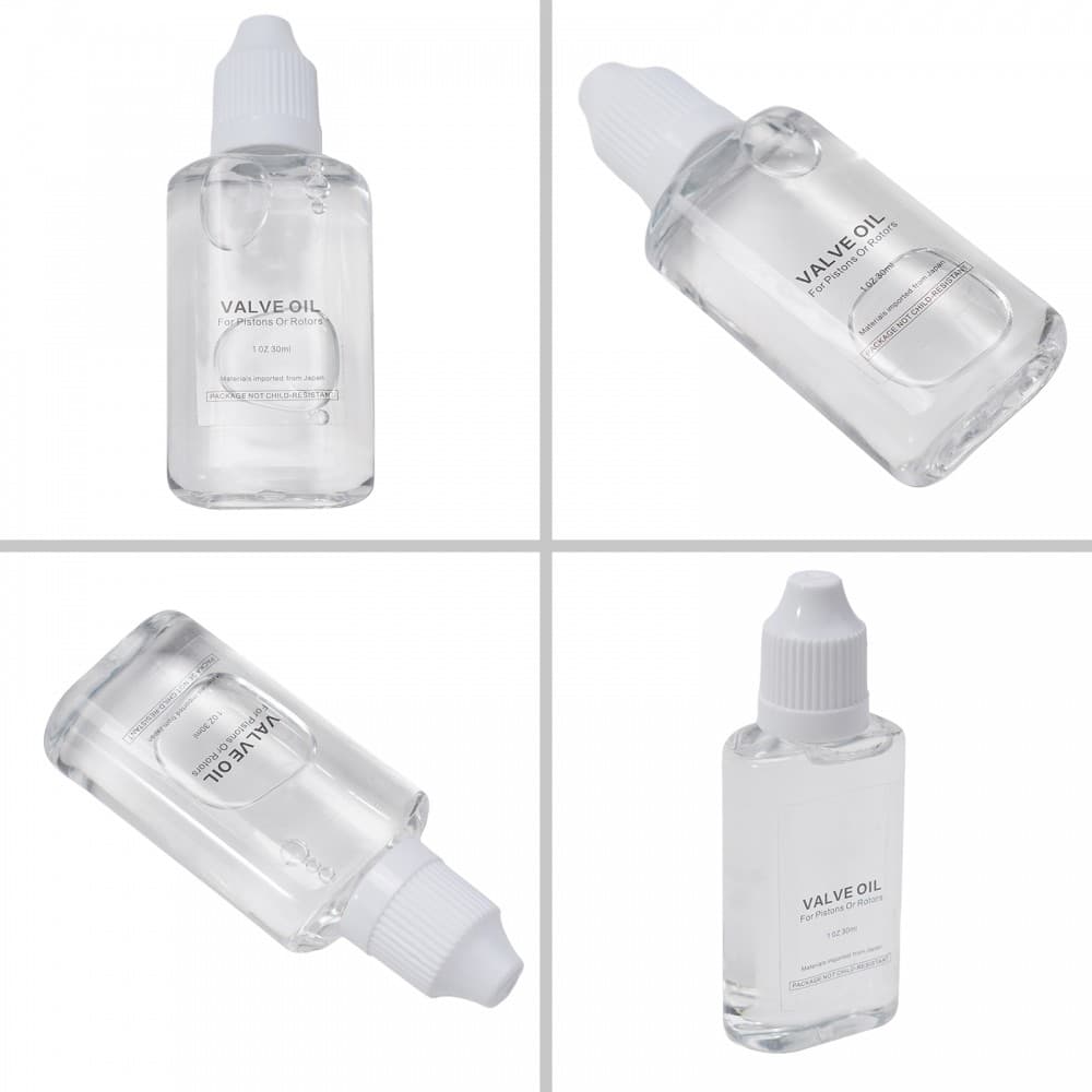 Premium Grade Valve Lubricating Oil for Saxophone Clarinet Trumpet 30ml Capacity