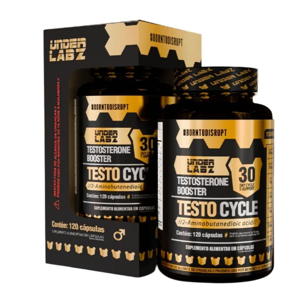 Testo Cycle Pote Com 120 Cápsulas Under Labz