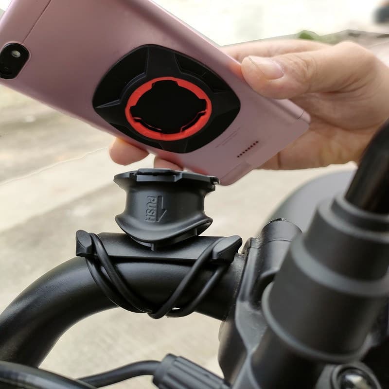 Suporte de Telefone para Motocicleta Espelho Retrovisor V2/Bicicleta Pro/Adaptador de Montagem de Bola de 1 Polegada