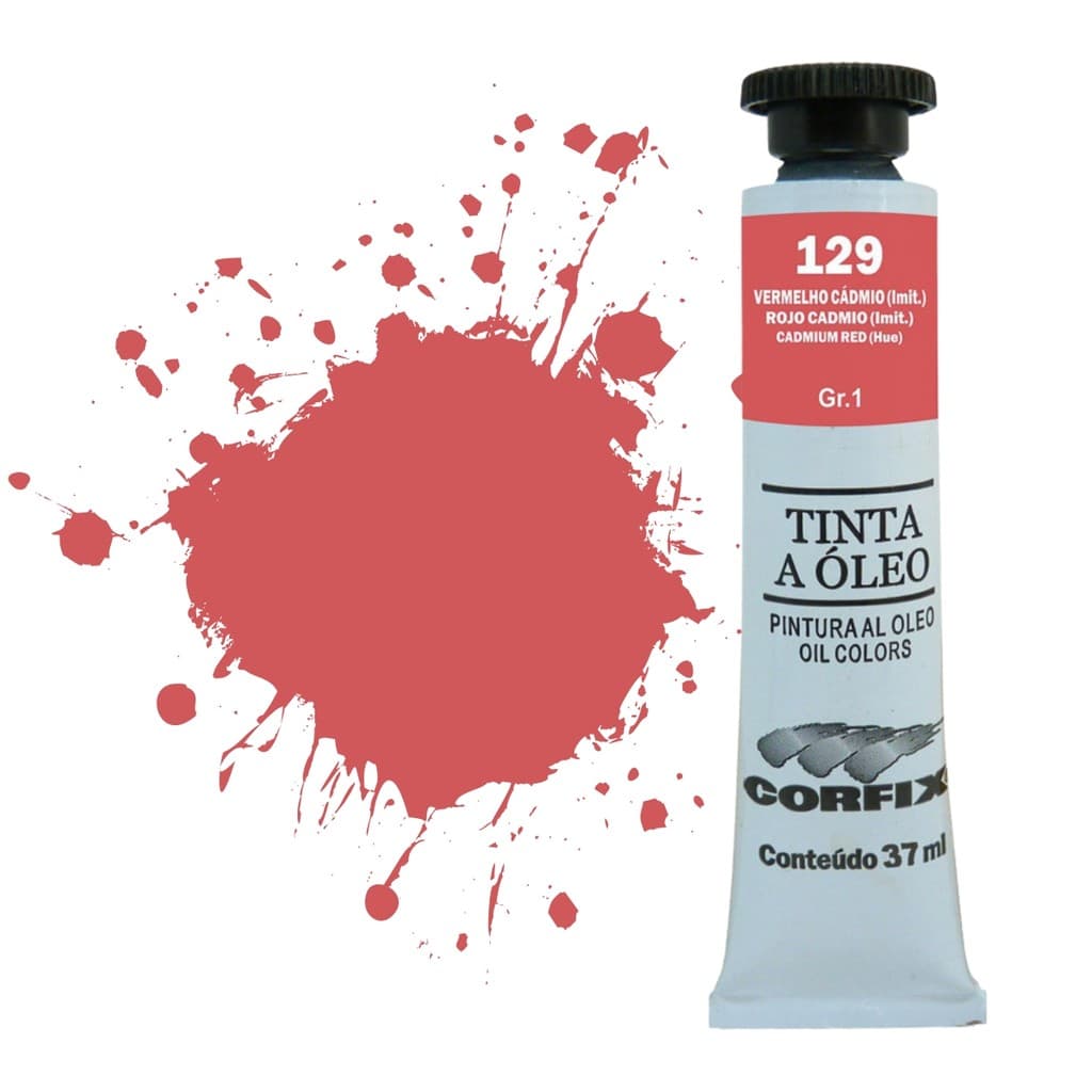 T. Oleo 37ml G1 129-vermelho Cadmio