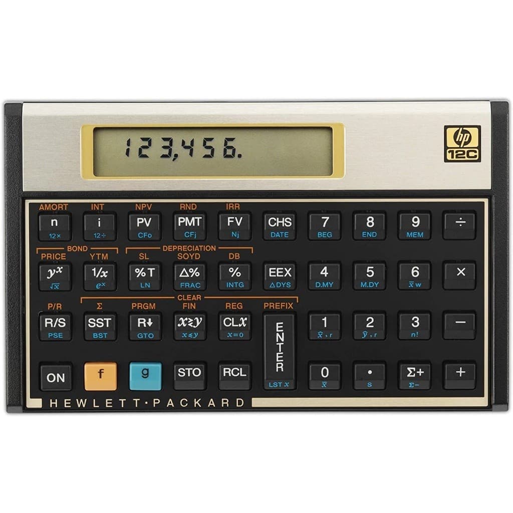 Calculadora Financeira Hp 12c Gold Nova Original Lacrada Envio Imediato