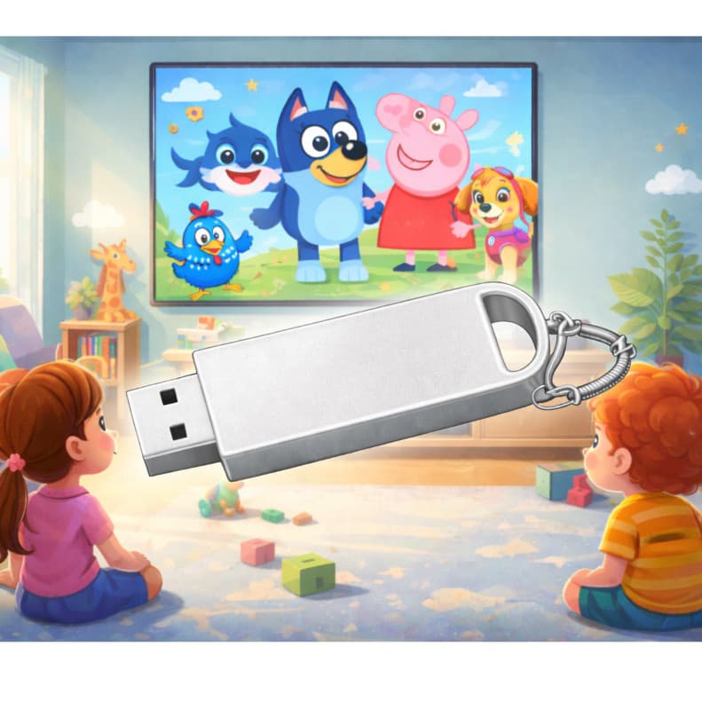 PENDRIVE DESENHOS EDUCATIVOS ENTRETERIMENTO PARA TODA A CRIANÇADA