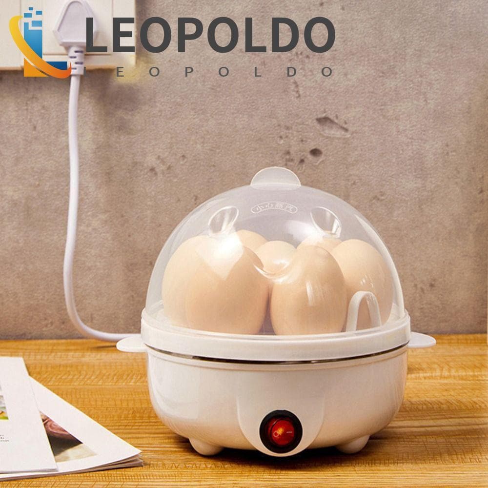 LEOPOLDO Fogão Elétrico De Ovos Cozido No Vapor Multifuncional Para Alimentos A Poacher Egg Aquecedor Café Da Manhã Cozi