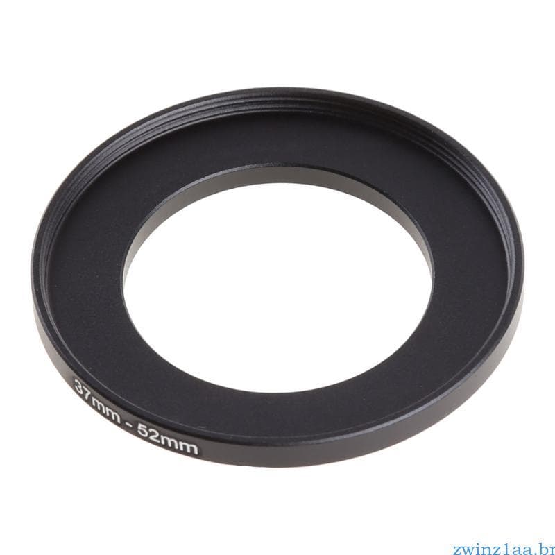zwinz1aa Metal Step Up Rings Filtro Adaptador Lente Alumínio 37 Mm A 52