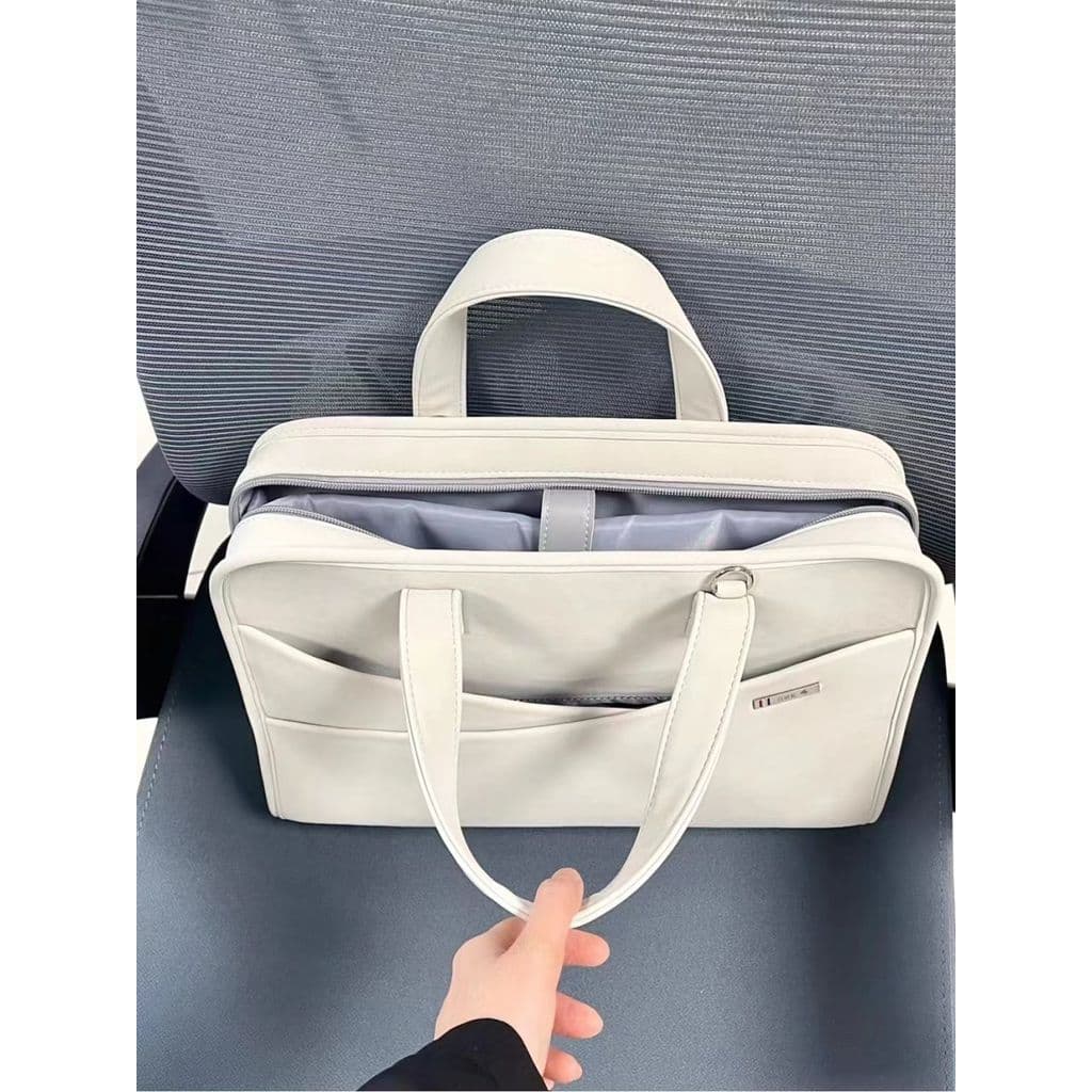 [Jack & Nina] Bolsa para computador Bolsa para computador portátil feminina 2023 adequada para pasta de viagem de um omb