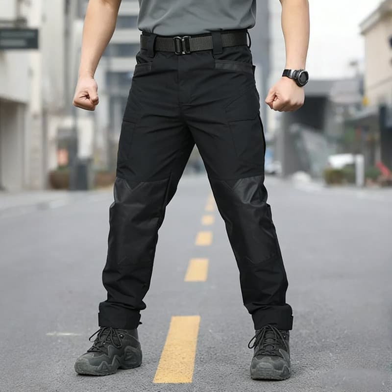 Calça Cargo Militar Masculina com Rip Stop Resistente Calça Tática à Prova de Vento e Água com Bolsos Múltiplos