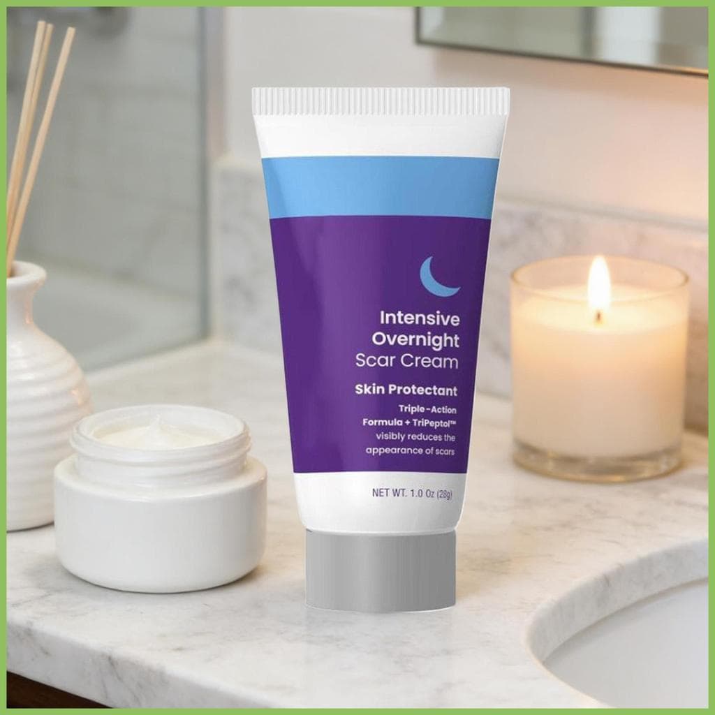 Creme Para Remoção De Cicatrizes De Queimaduras , 28g , Hidratante Durante A Noite , Loção Calmante Queimar , Estrias , 